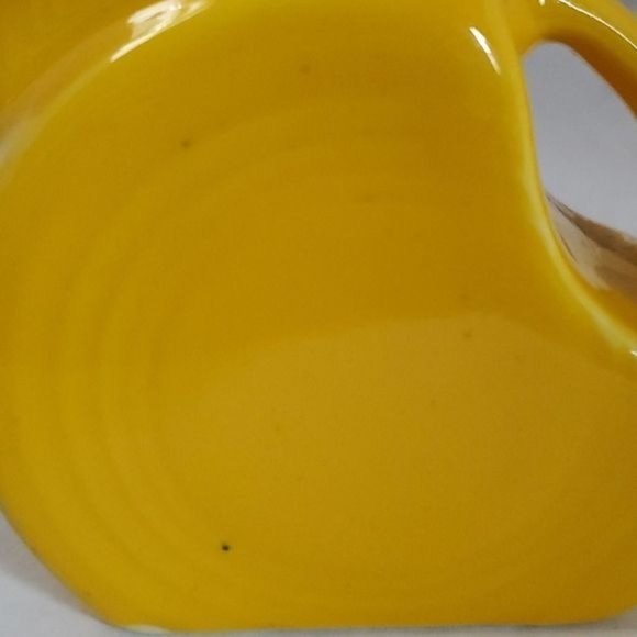 Fiestaware Fiesta SMALL CERAMIC Mini Disk Pitcher Daffodil Yellow - Picture 12 of 13